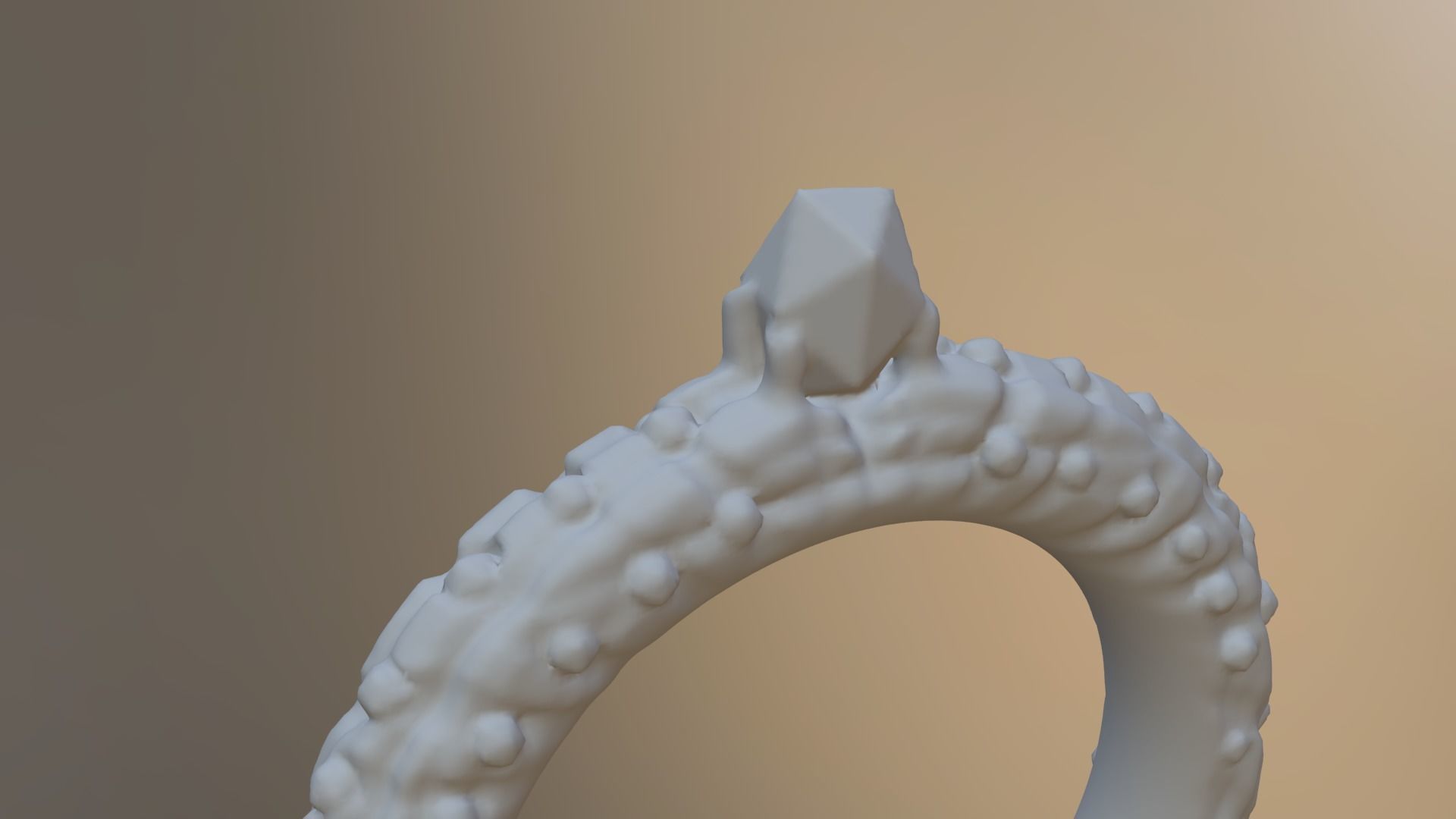 Engagement Ring Free 3D model_1
