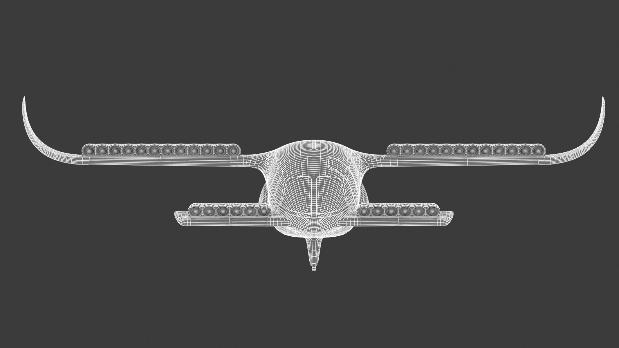 Lilium Jet Flying Taxi 3D model_24