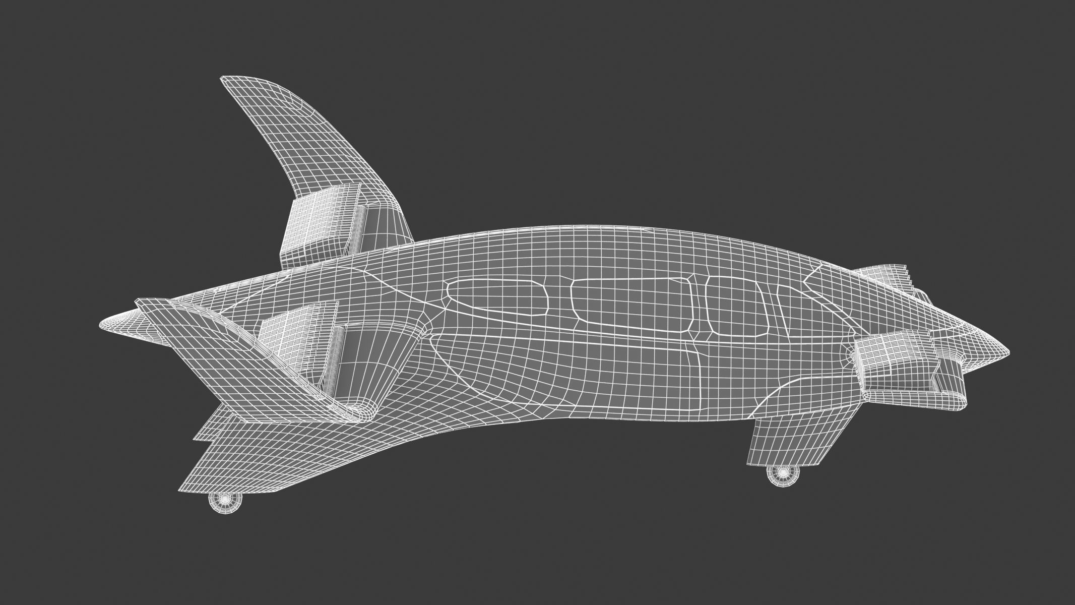 Lilium Jet Flying Taxi 3D model_26