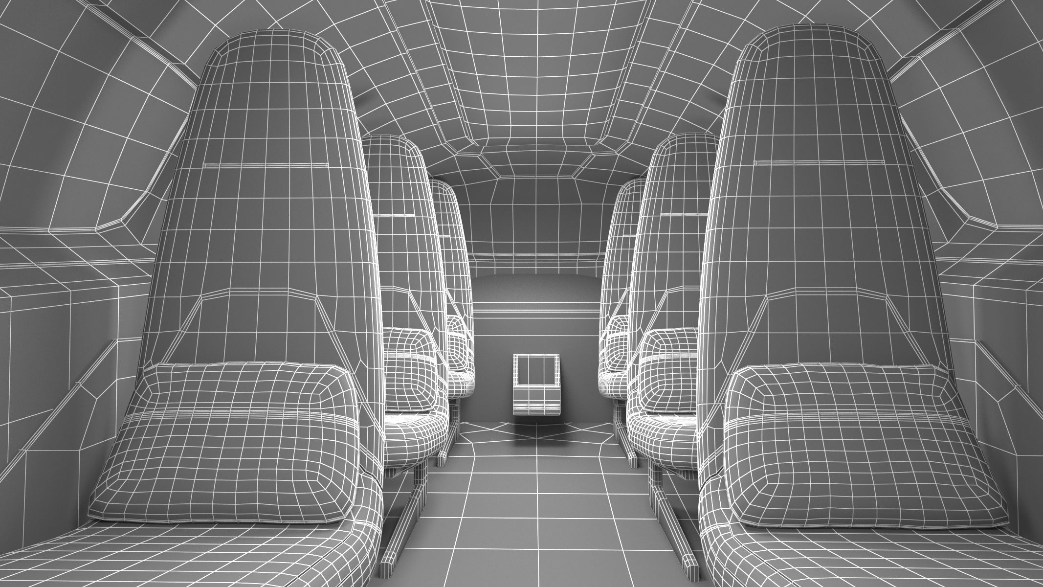 Lilium Jet Flying Taxi 3D model_43