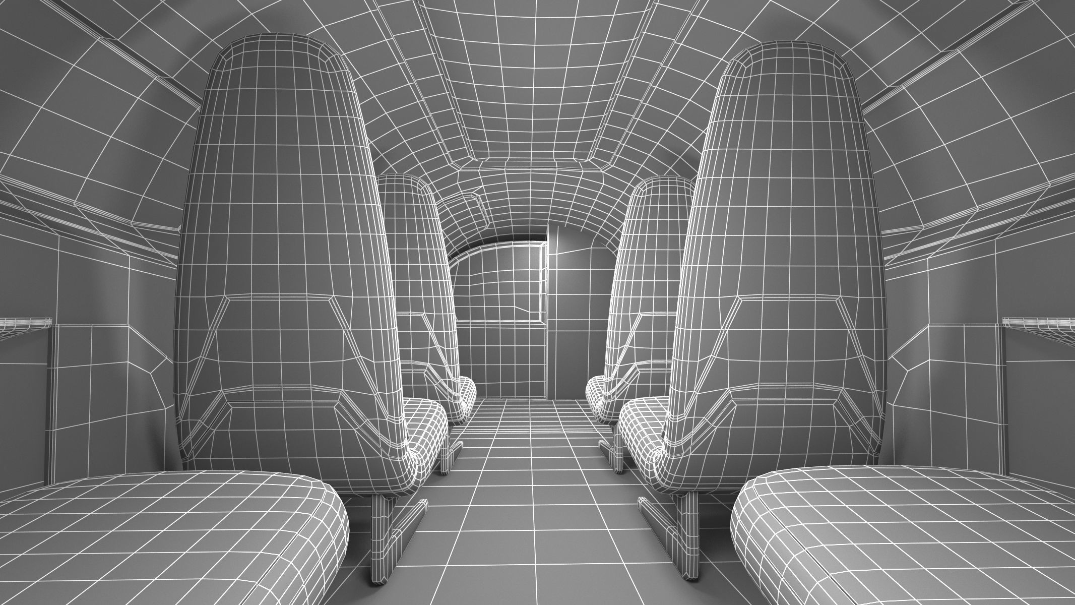 Lilium Jet Flying Taxi 3D model_44