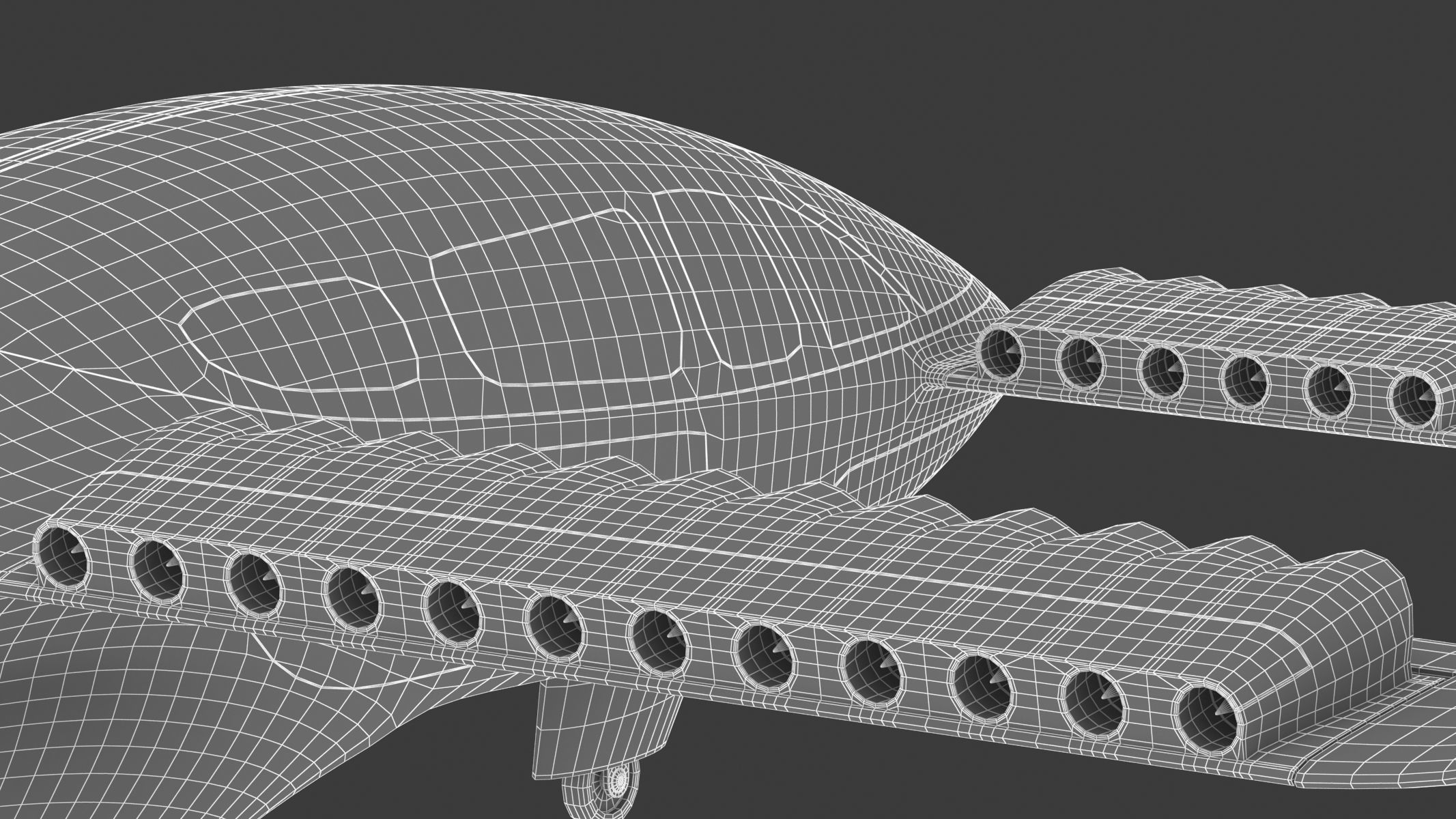 Lilium Jet Flying Taxi 3D model_37