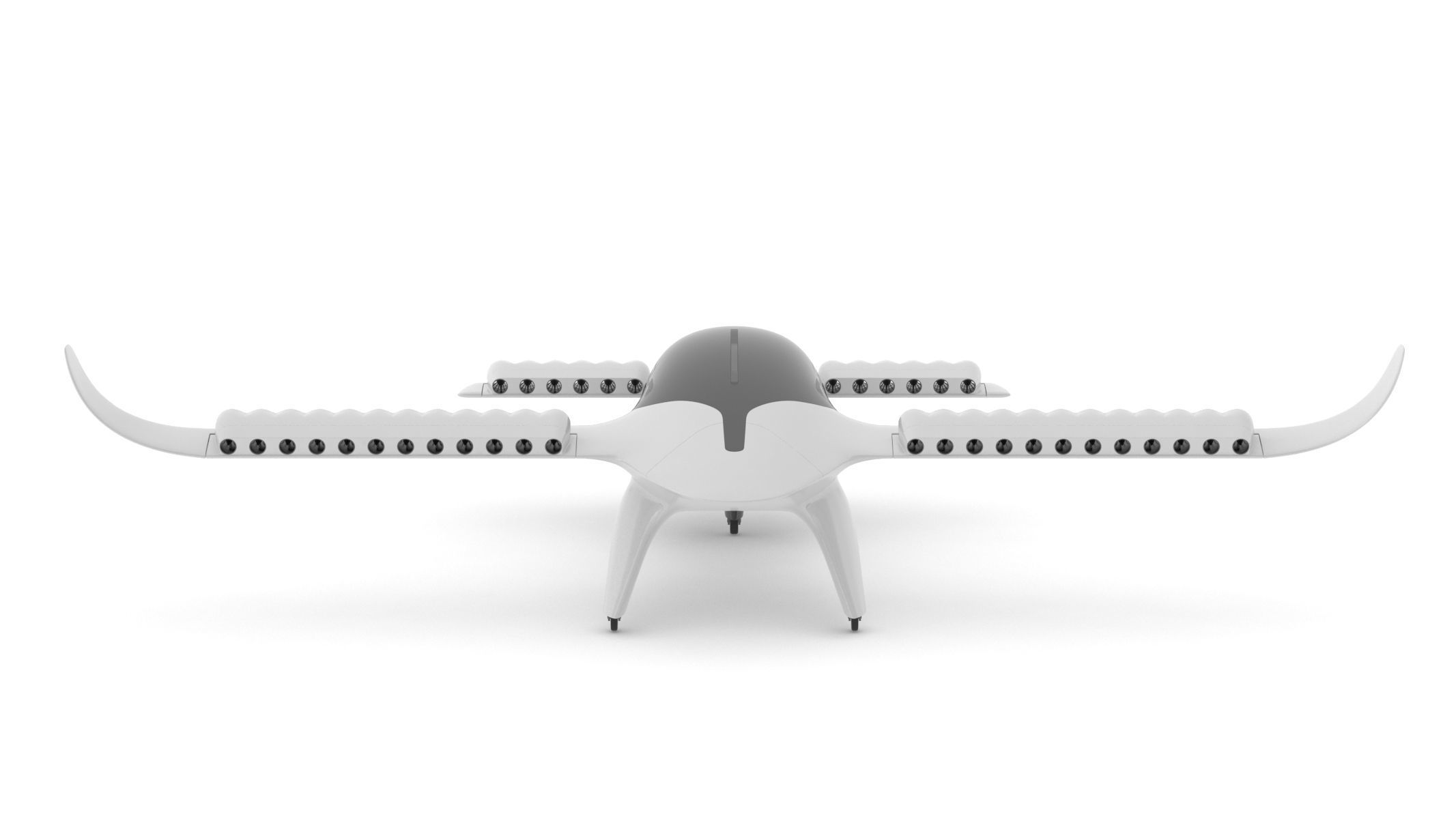 Lilium Jet Flying Taxi 3D model_5
