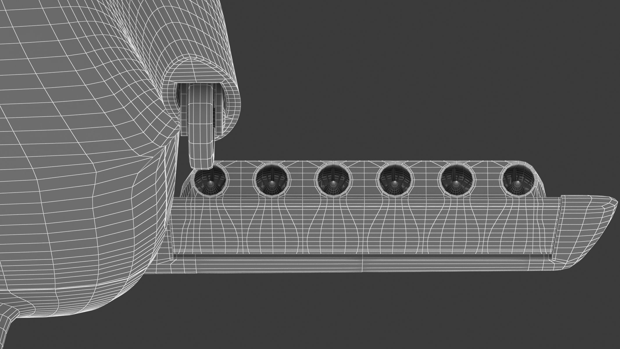 Lilium Jet Flying Taxi 3D model_38