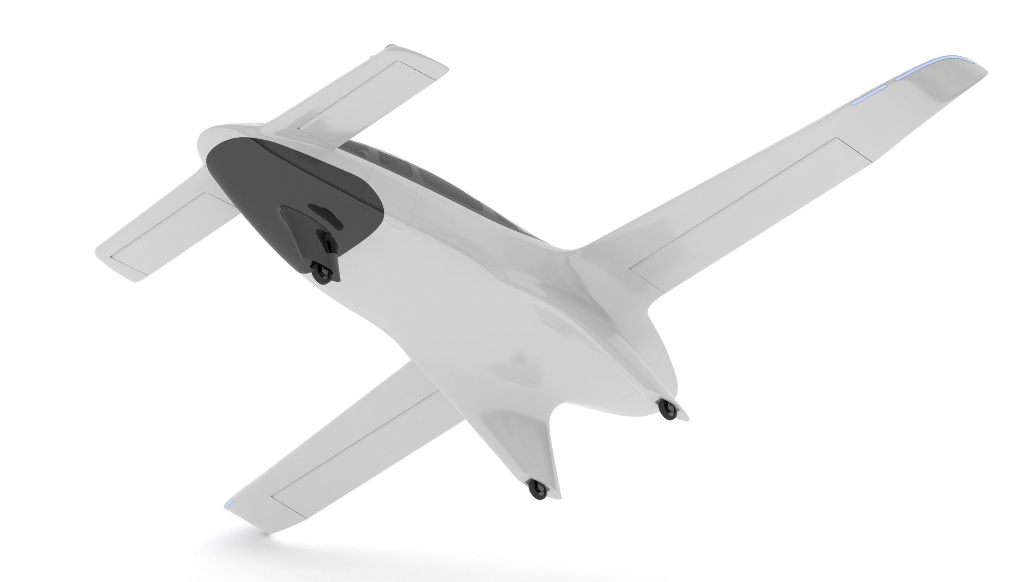 Lilium Jet Flying Taxi 3D model_8