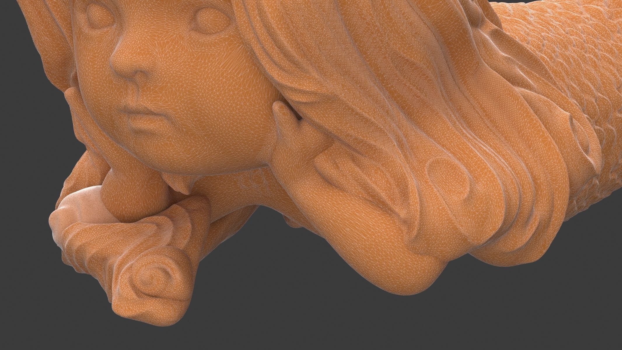 Mini Mermaid 3D print model_16