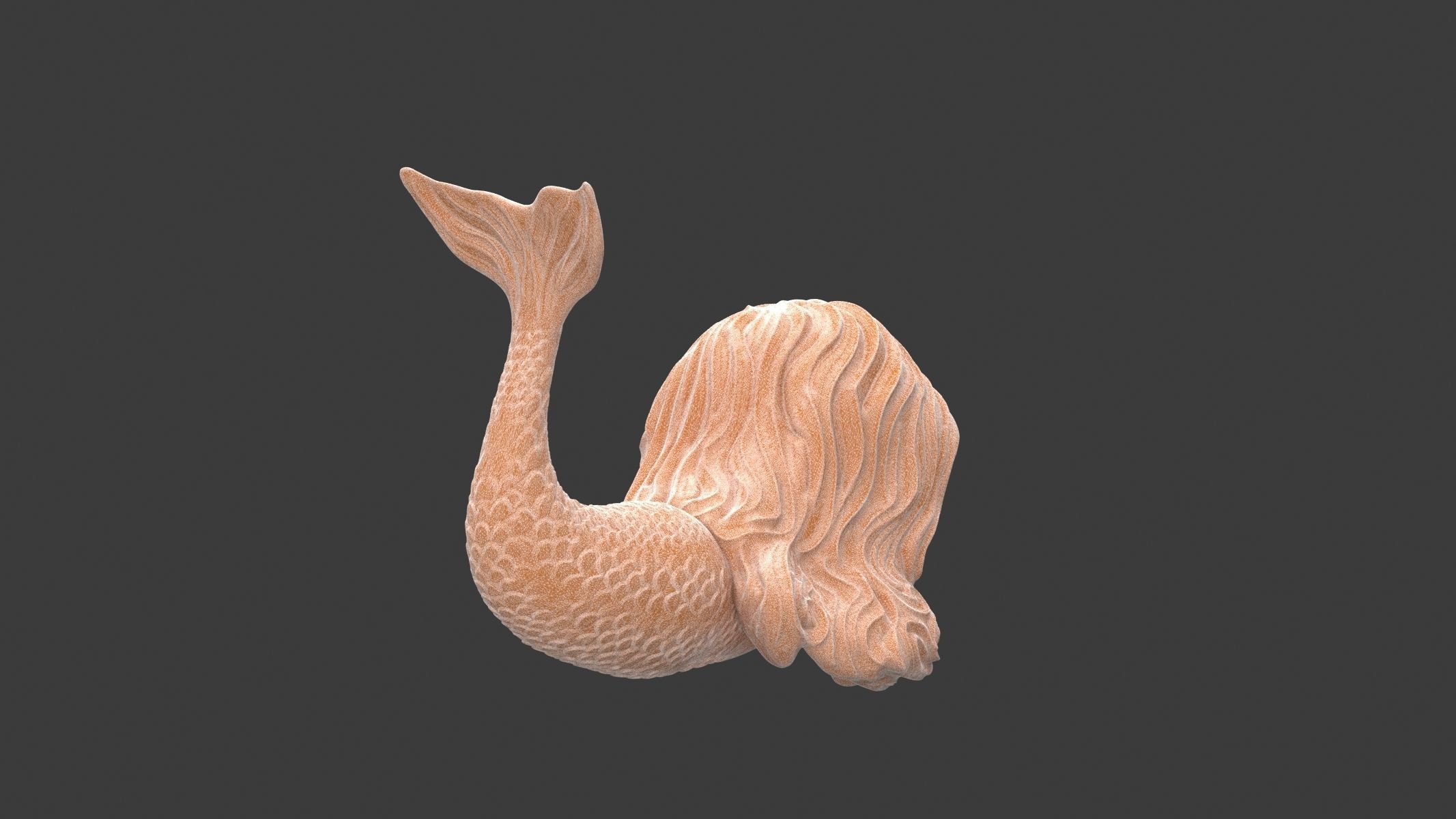 Mini Mermaid 3D print model_13