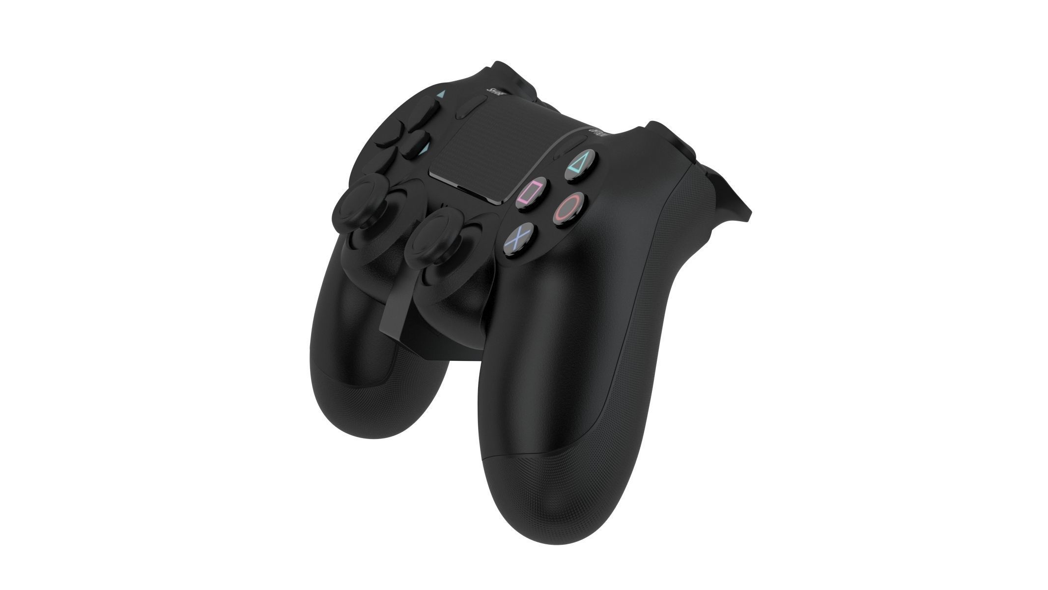 Paddle PS4 3D model_8