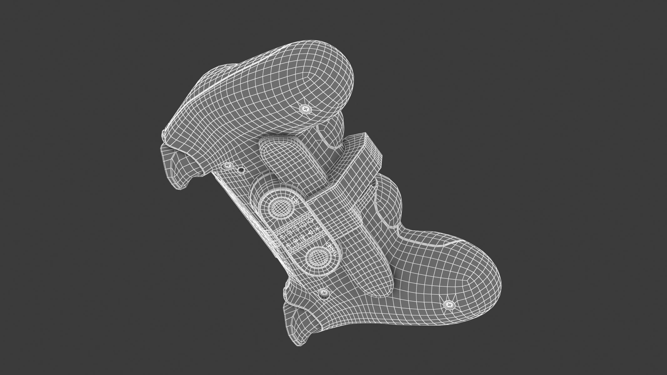 Paddle PS4 3D model_29