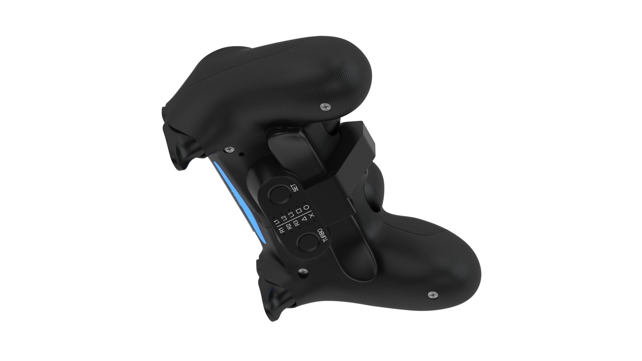 Paddle PS4 3D model_9