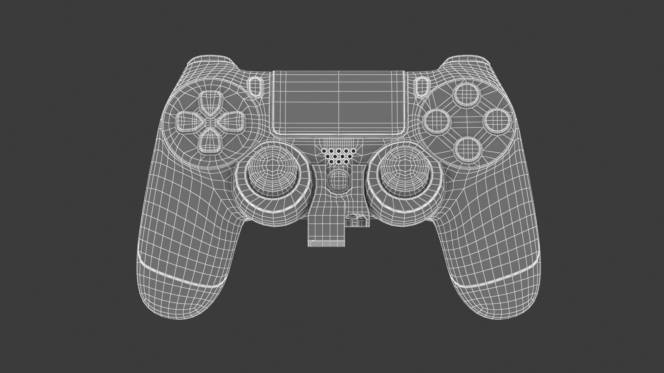 Paddle PS4 3D model_25