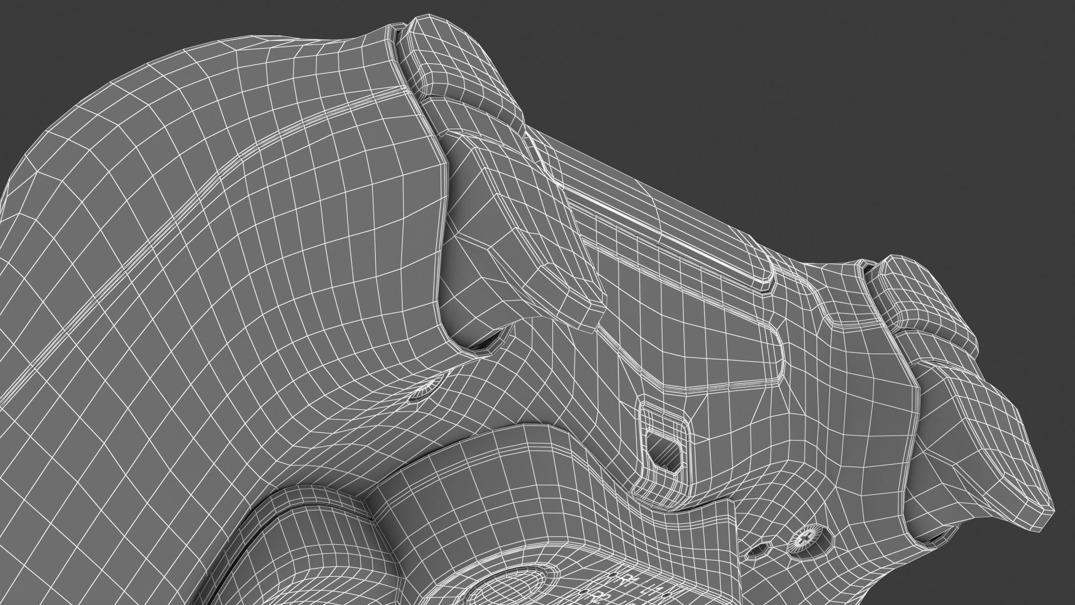 Paddle PS4 3D model_31