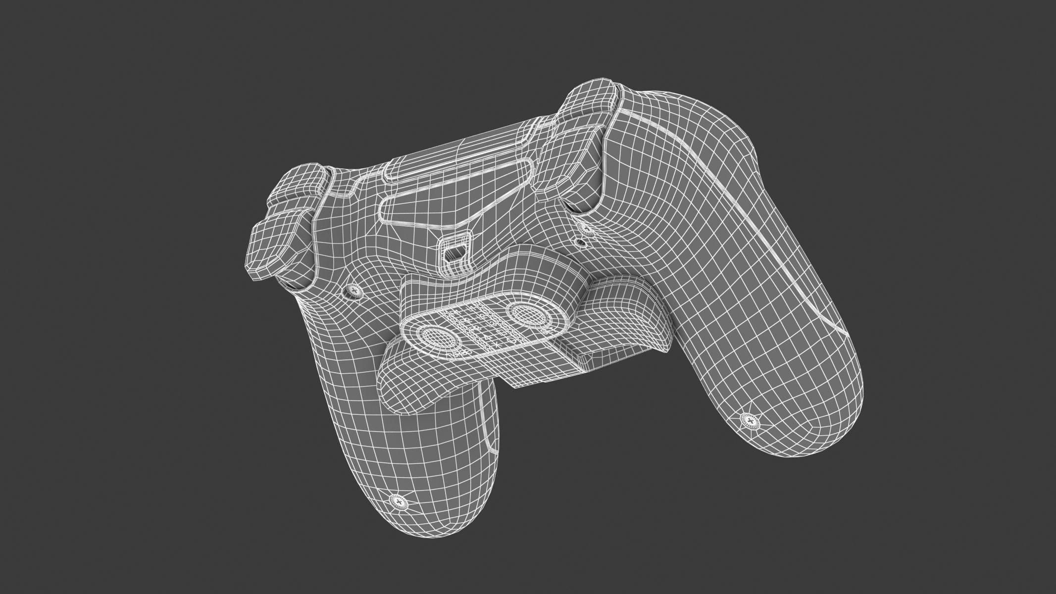 Paddle PS4 3D model_24