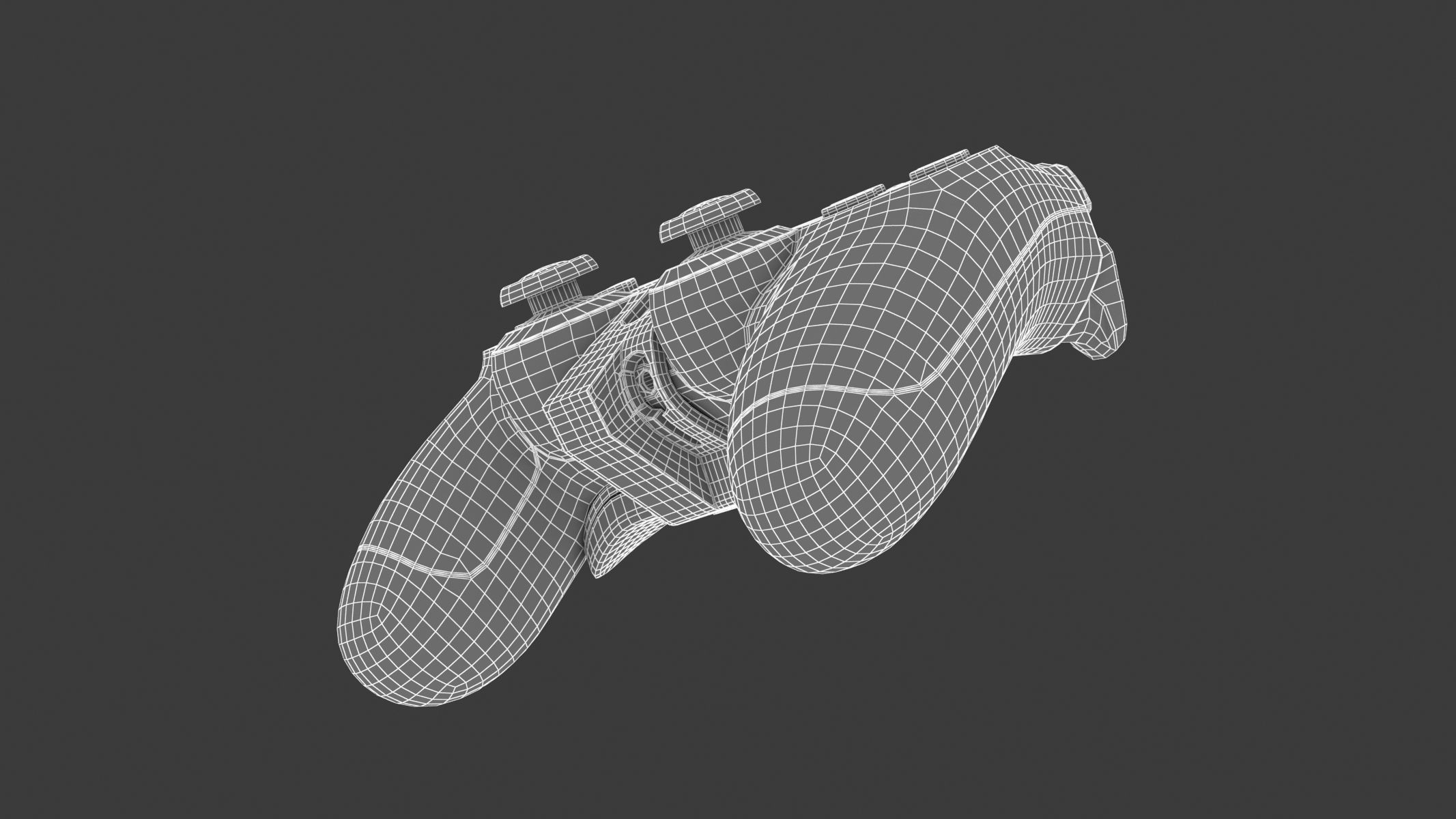 Paddle PS4 3D model_22