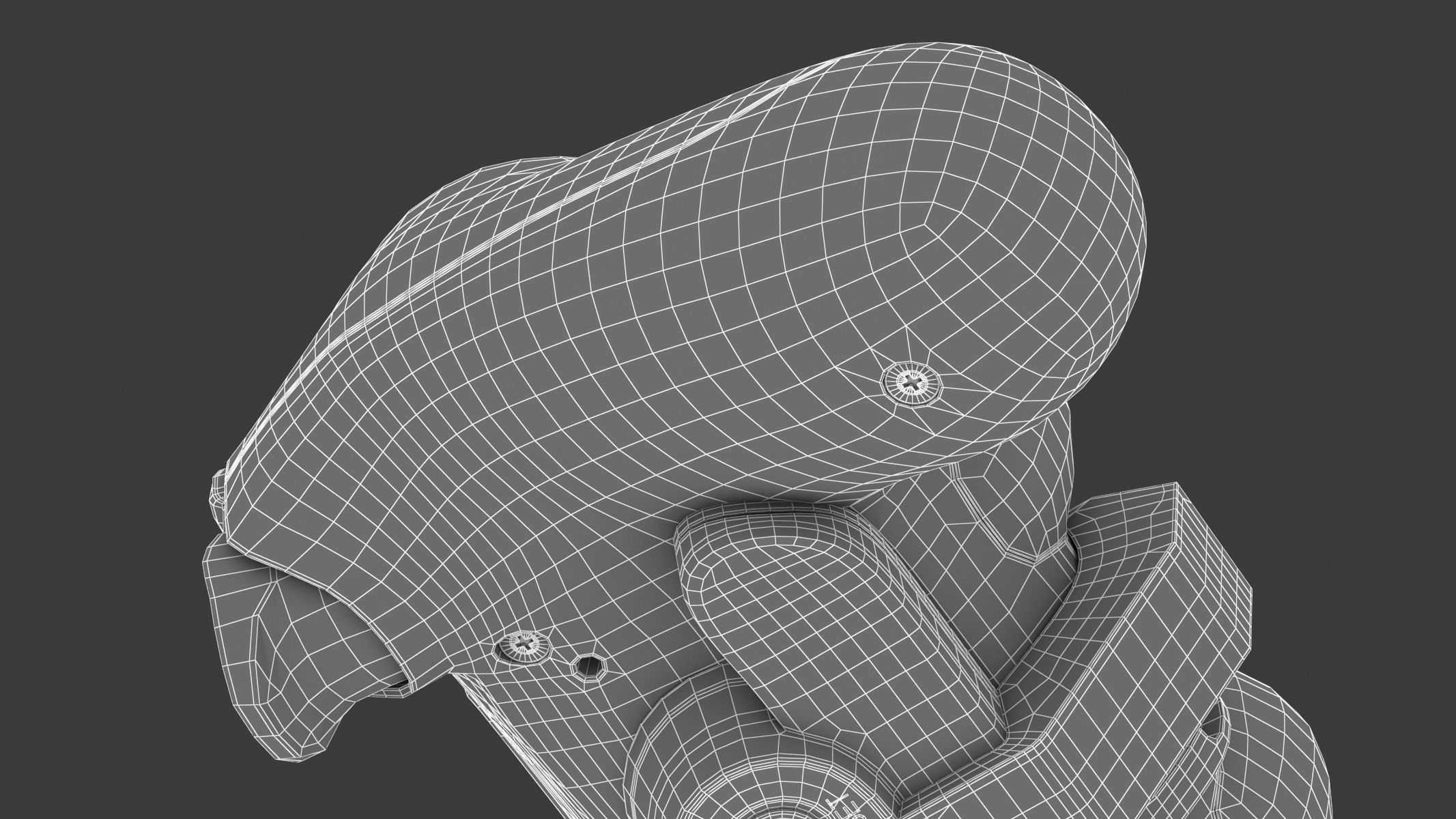 Paddle PS4 3D model_39