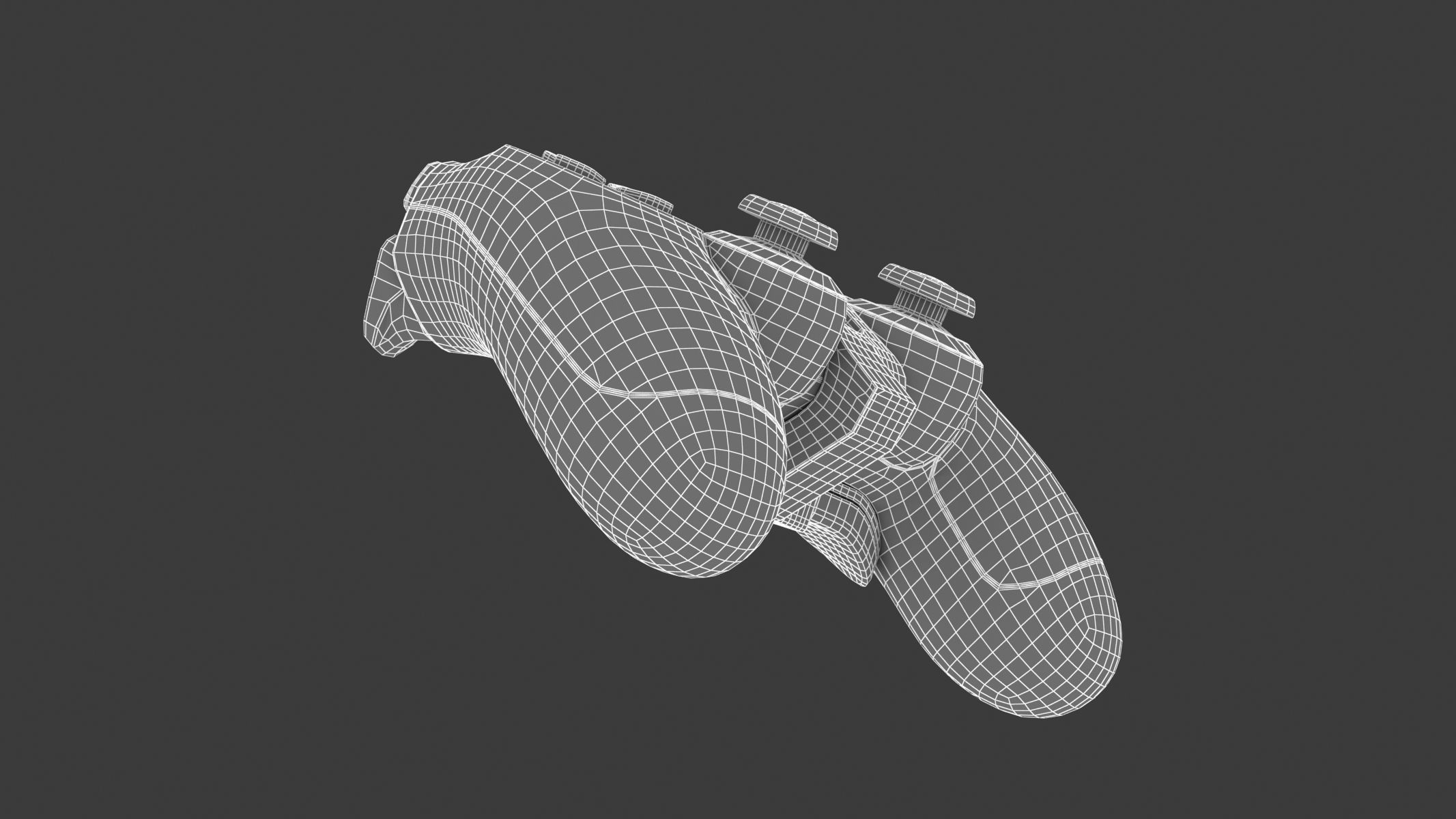 Paddle PS4 3D model_23