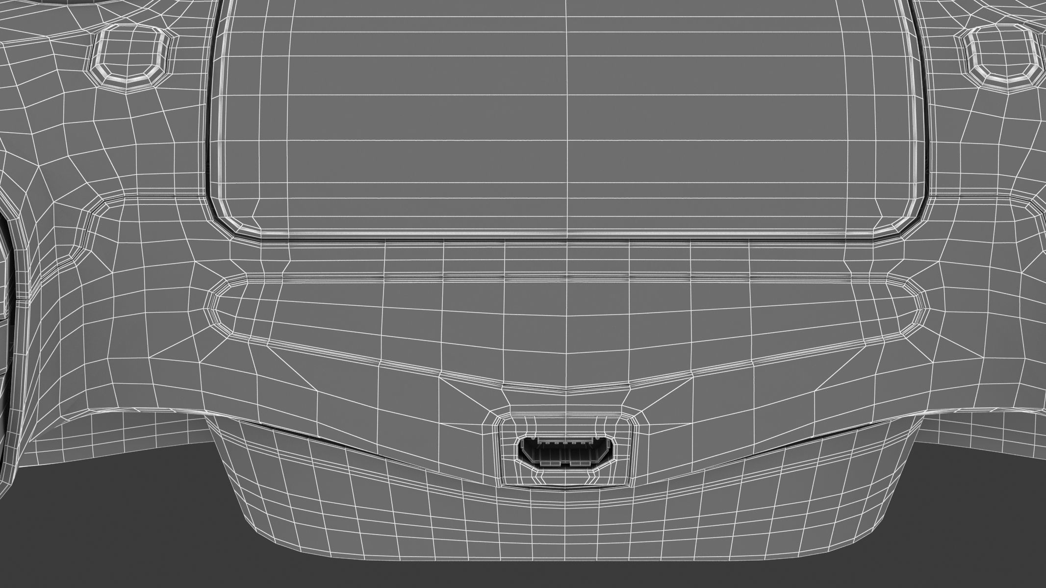 Paddle PS4 3D model_36
