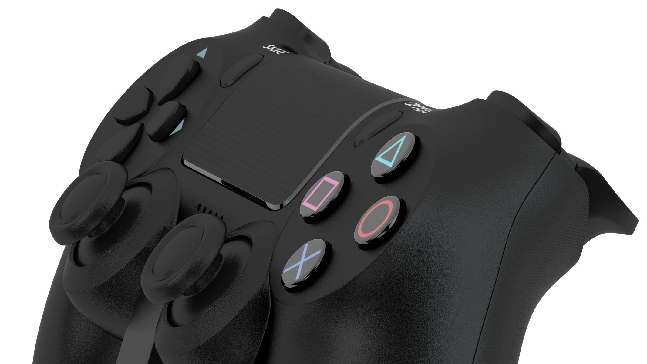 Paddle PS4 3D model_18