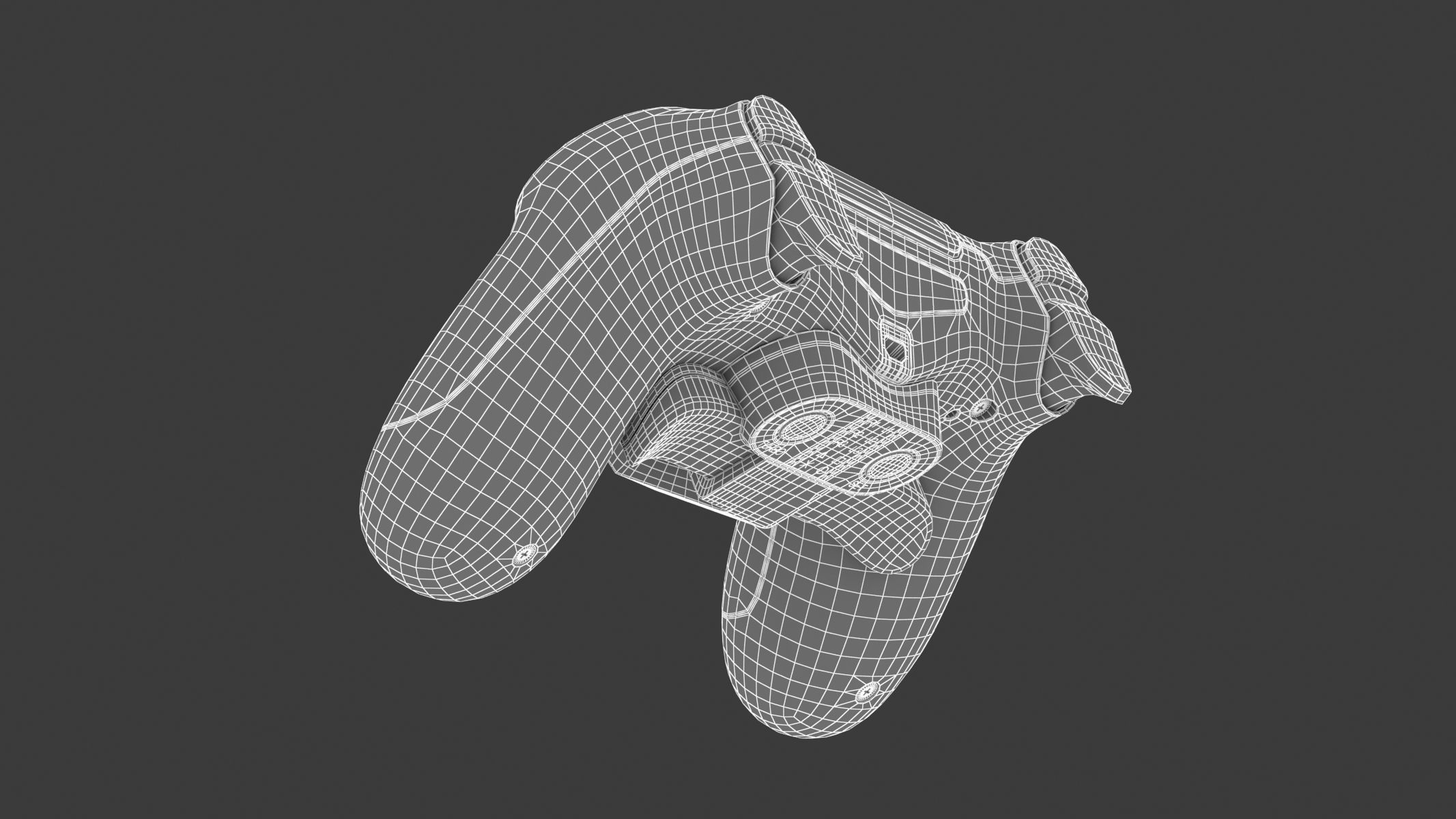 Paddle PS4 3D model_21