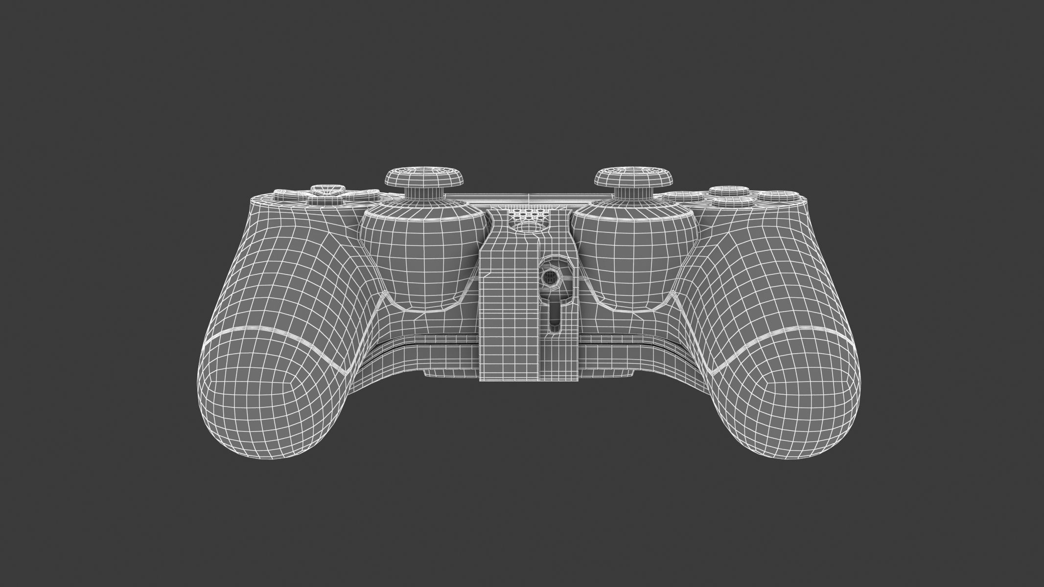 Paddle PS4 3D model_27
