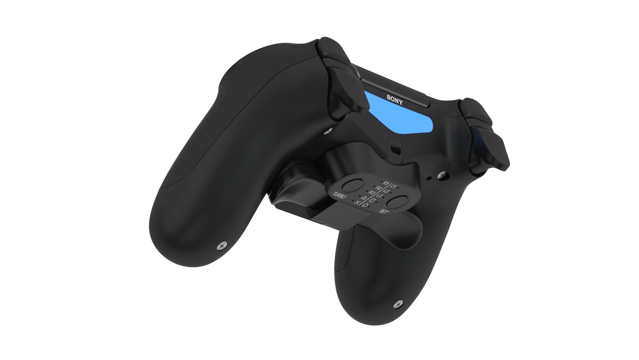 Paddle PS4 3D model_1