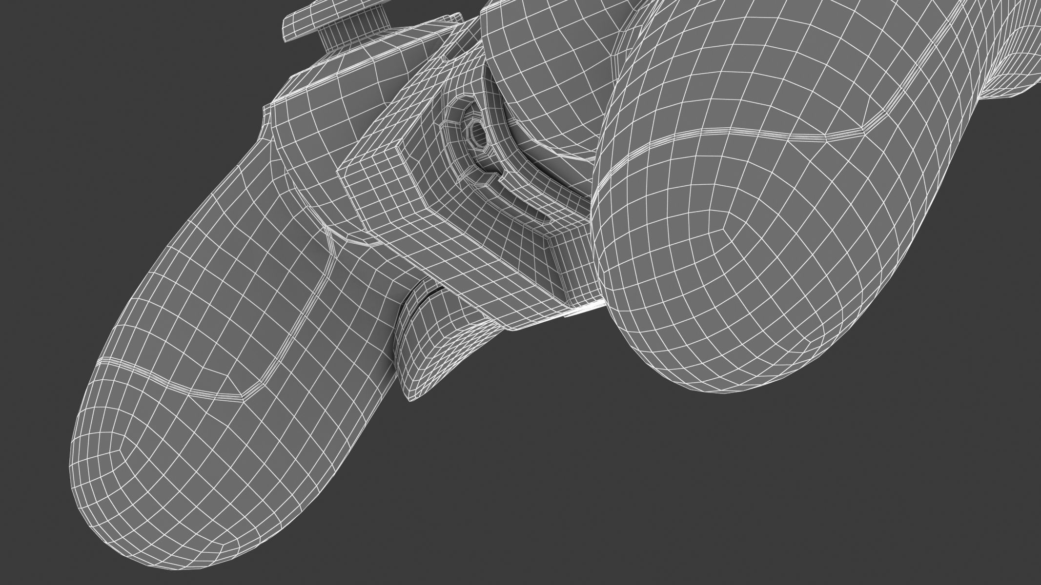 Paddle PS4 3D model_32