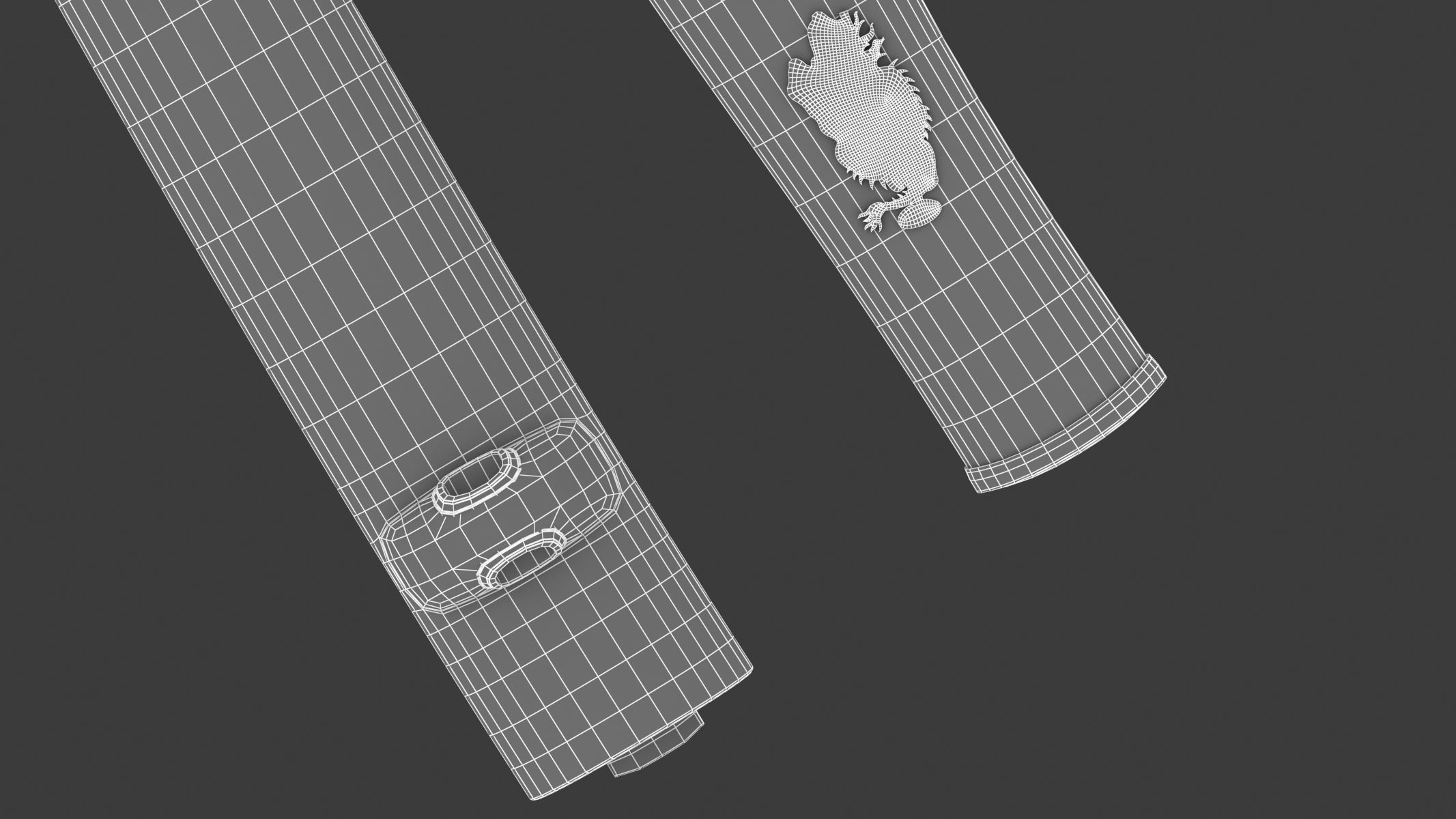 Tanto Short Sword 3D model_25