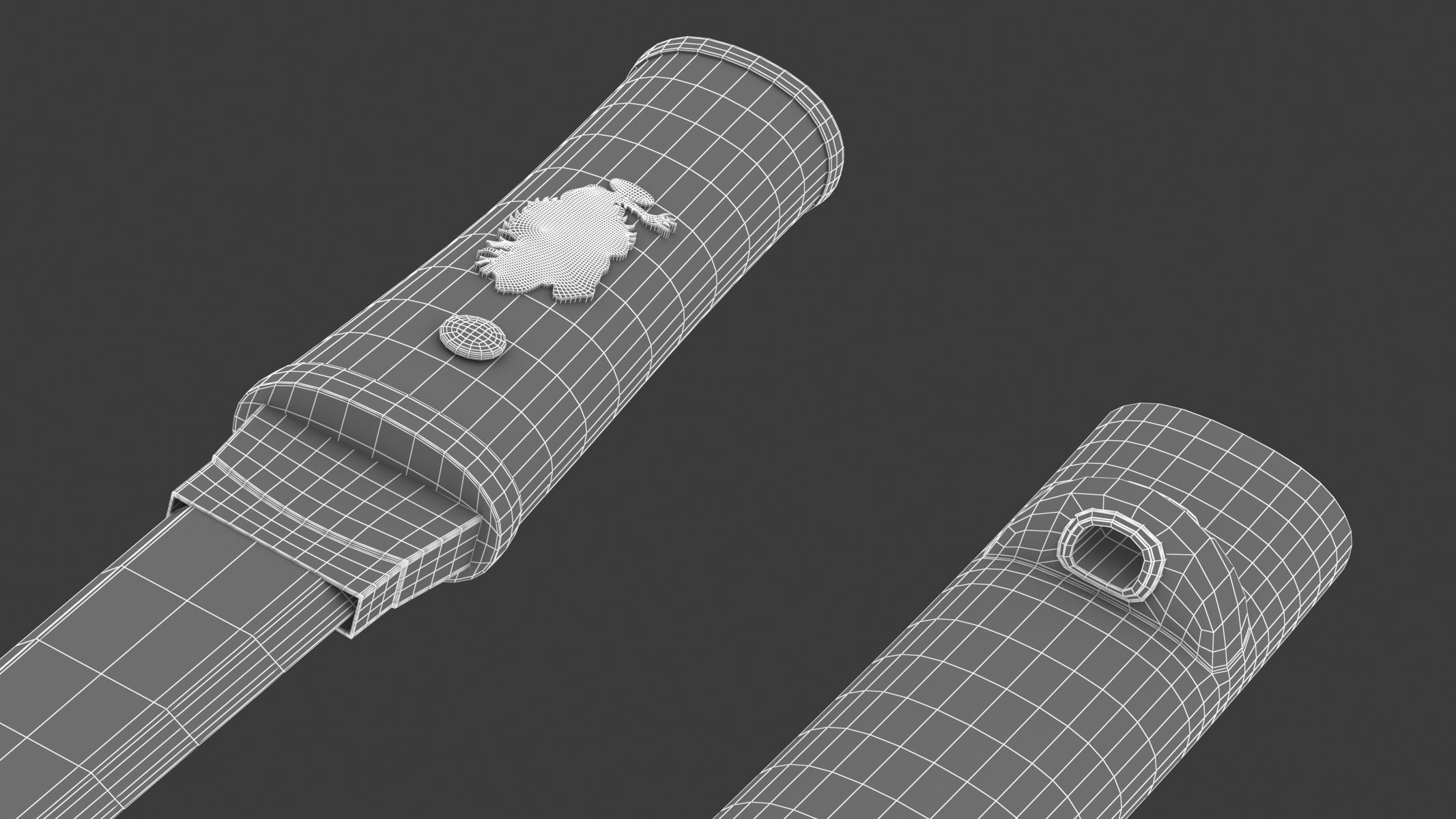 Tanto Short Sword 3D model_26
