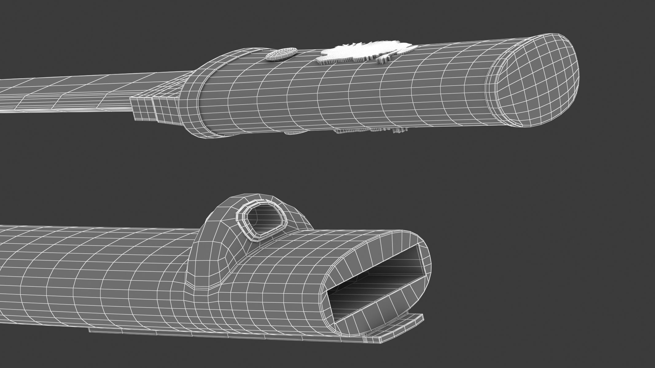 Tanto Short Sword 3D model_24