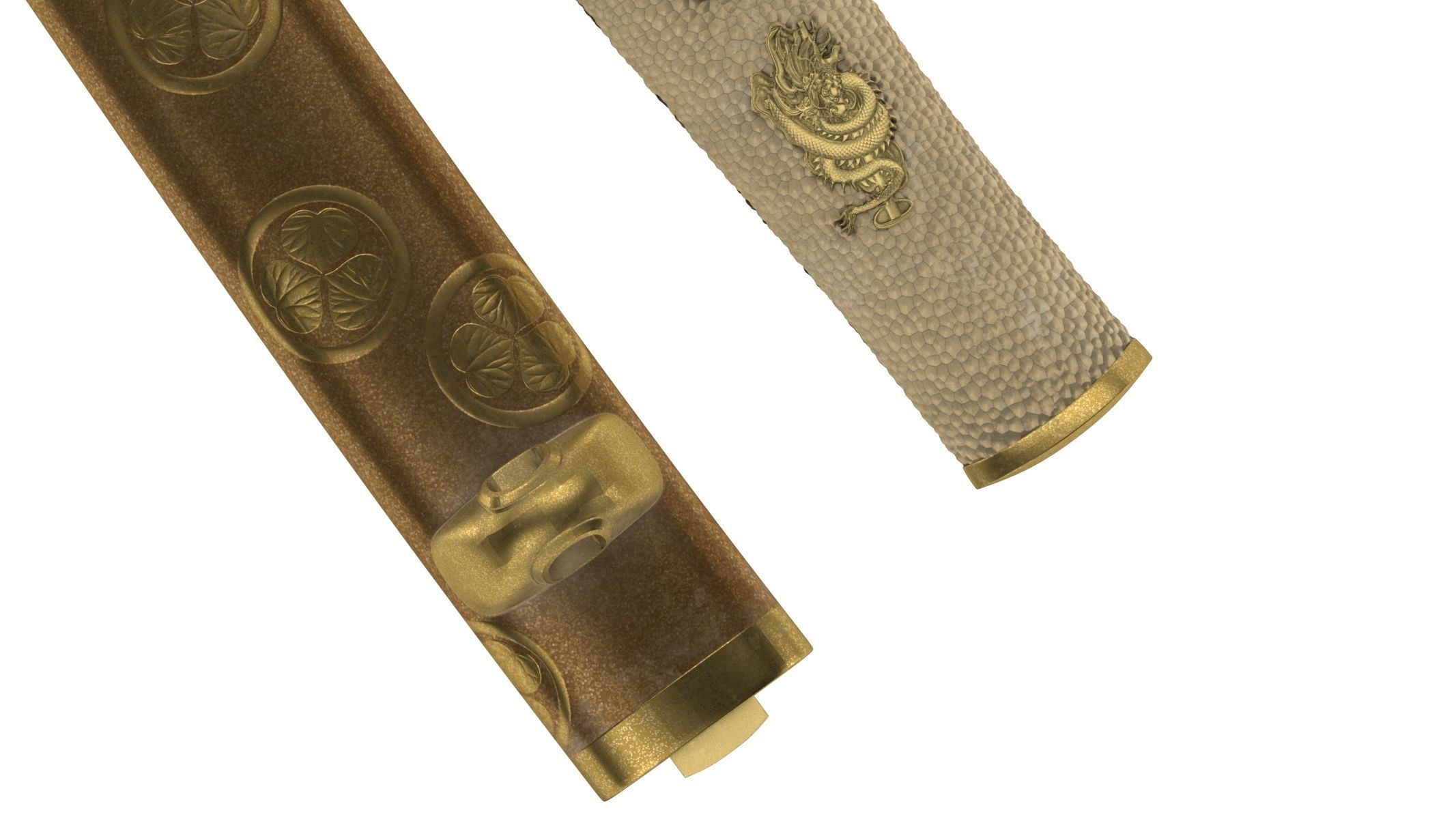 Tanto Short Sword 3D model_10