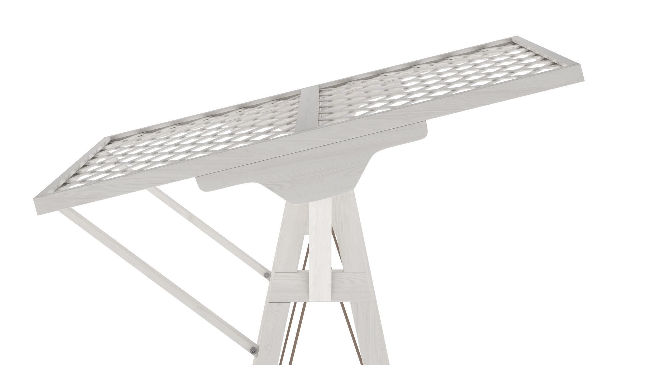 Wooden Swing Chair 05 3D model_6