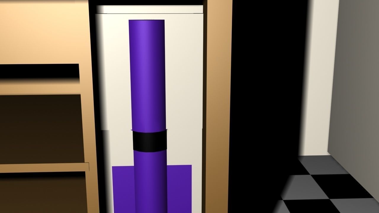 Old Computer P3 1999 3D model_7