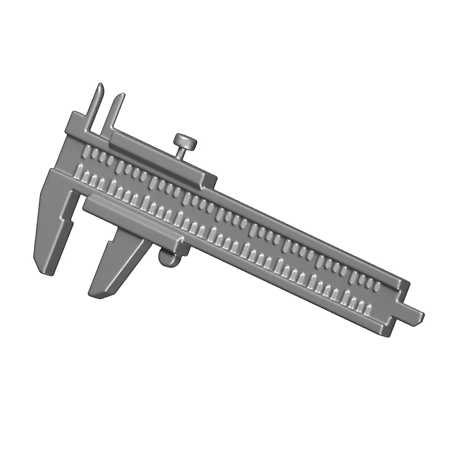 Classic Vernier Caliper Toy 3D print model_0