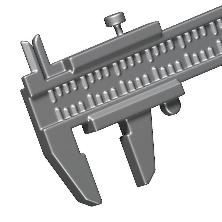 Classic Vernier Caliper Toy 3D print model_2