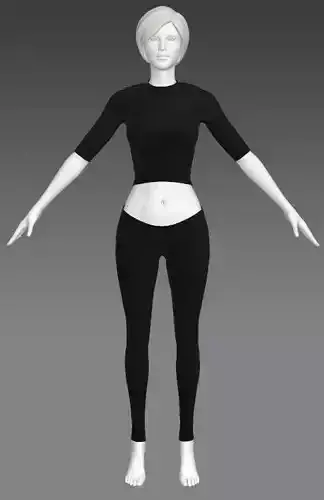 Woman Clothing A-Pose 400