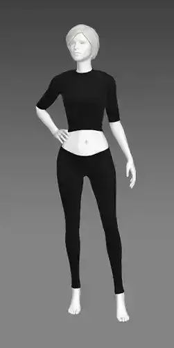 Woman Clothing Pose 402