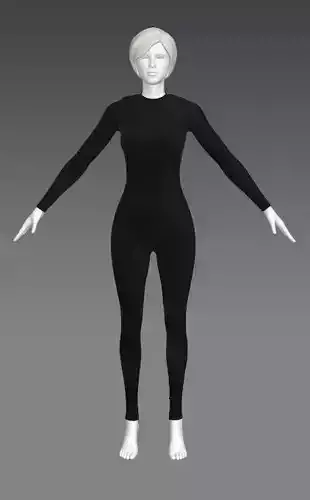 Woman Clothing A-Pose 408