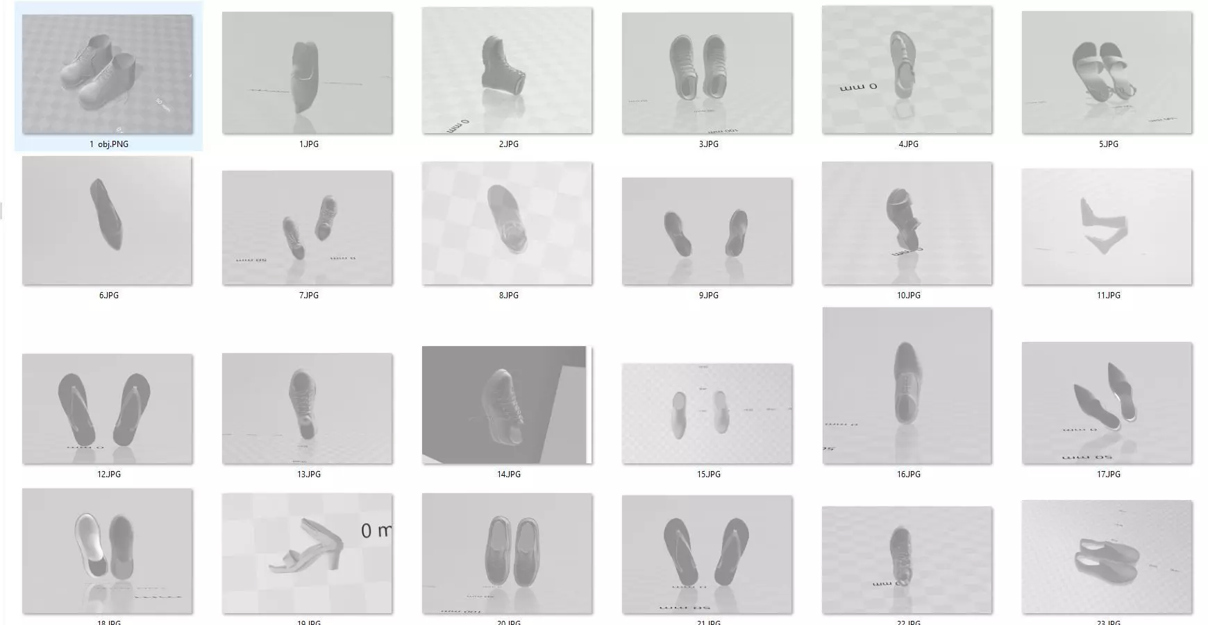 shoes sleeper sandal Male  and Female  3D print model_0