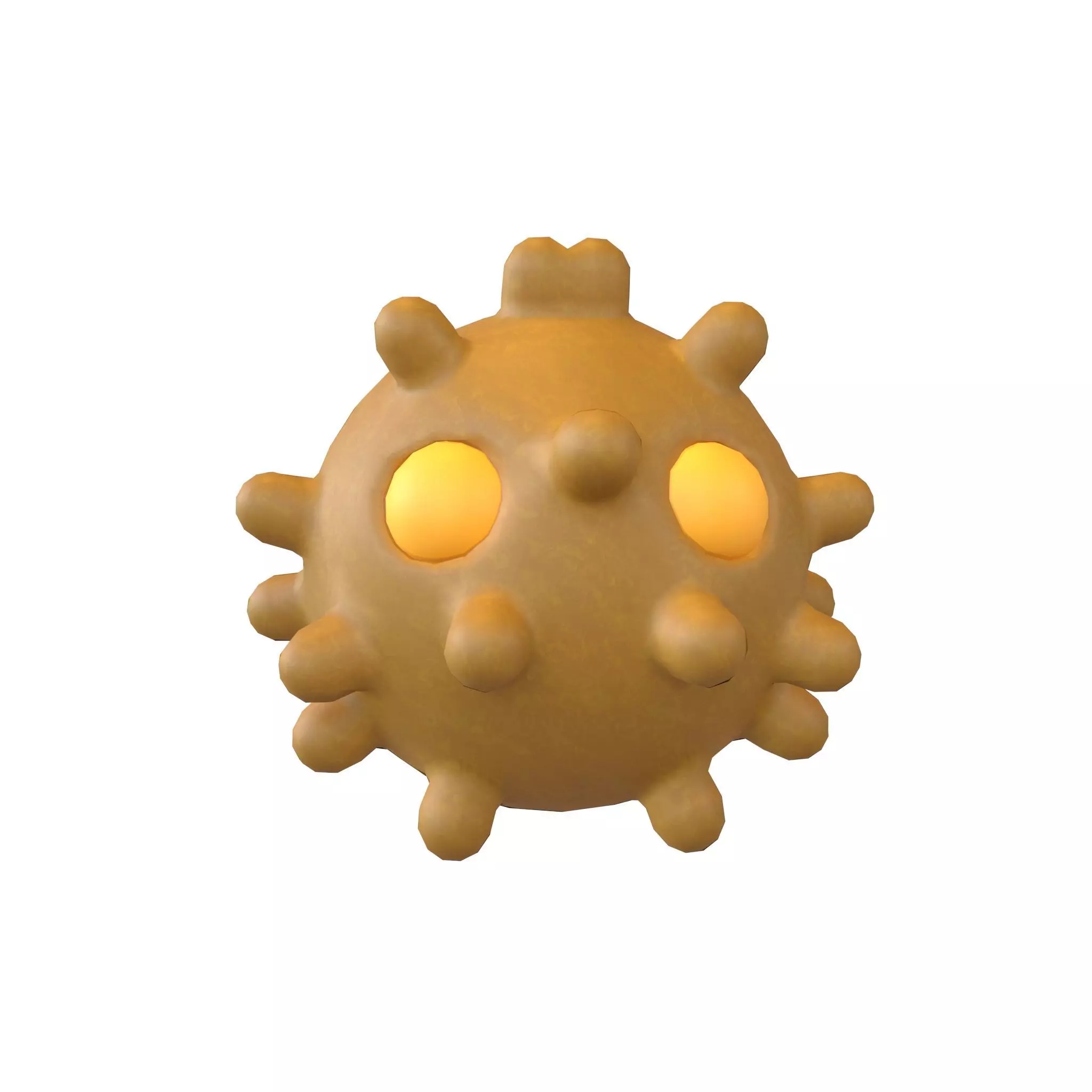 Virus Character v1 011 Low-poly 3D model