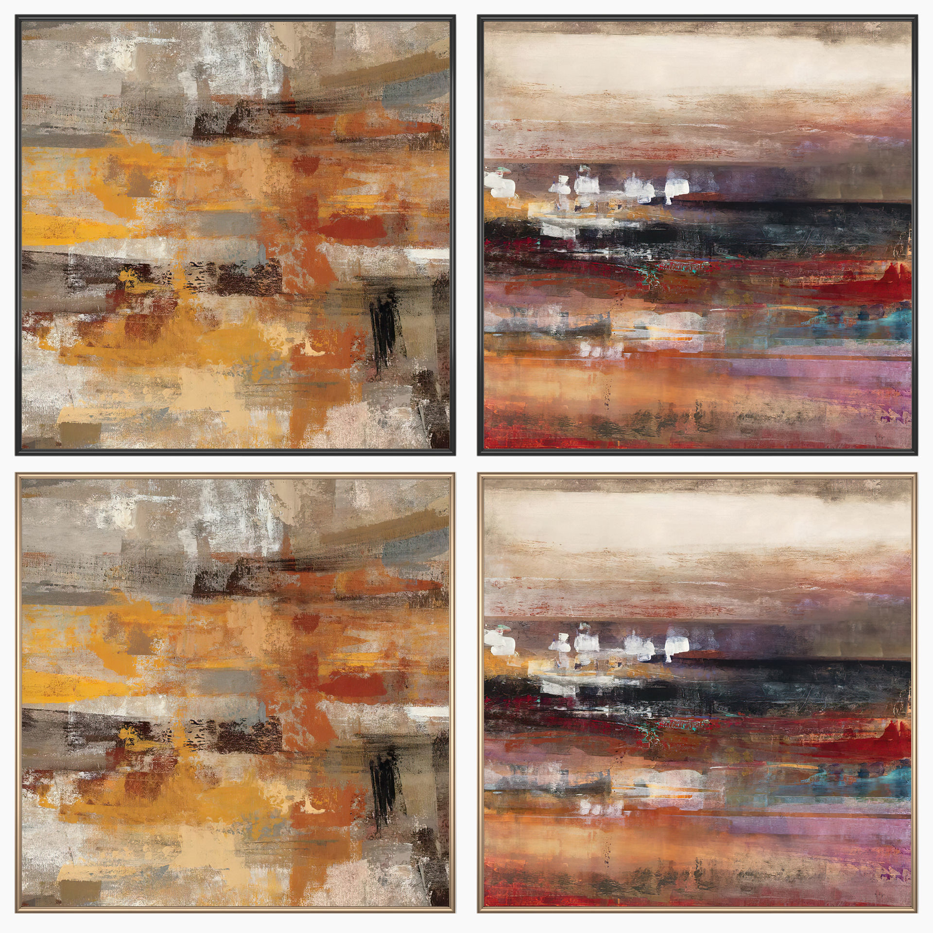 Wall Art Set 3473 3D model_1