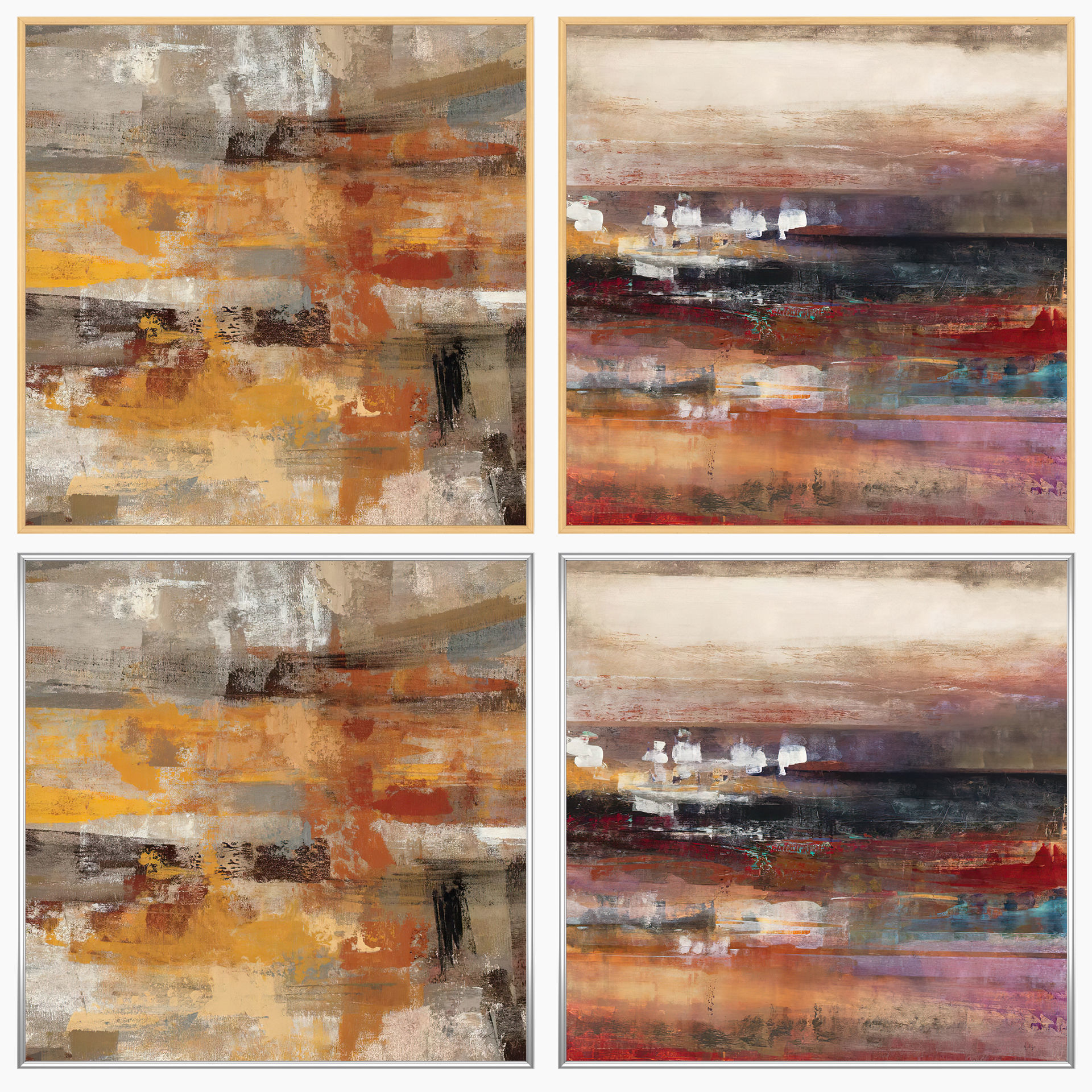 Wall Art Set 3473 3D model_2