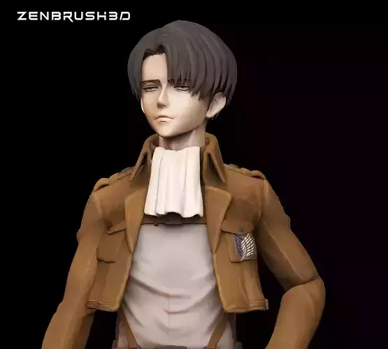 LEVI ACKERMAN Attack on Titan  SNK 3D print model