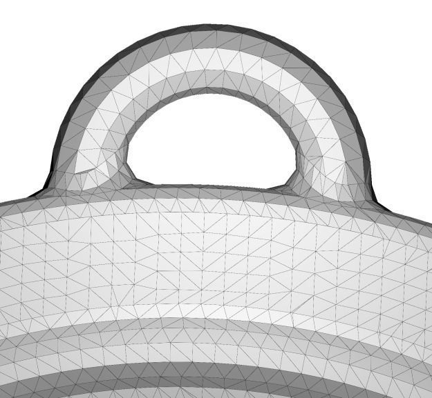 Classic Pendant - Medal 3D print model_4