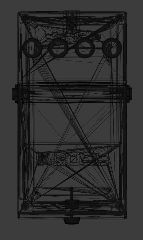 Boss OS-2 guitar Processor 3D model_8