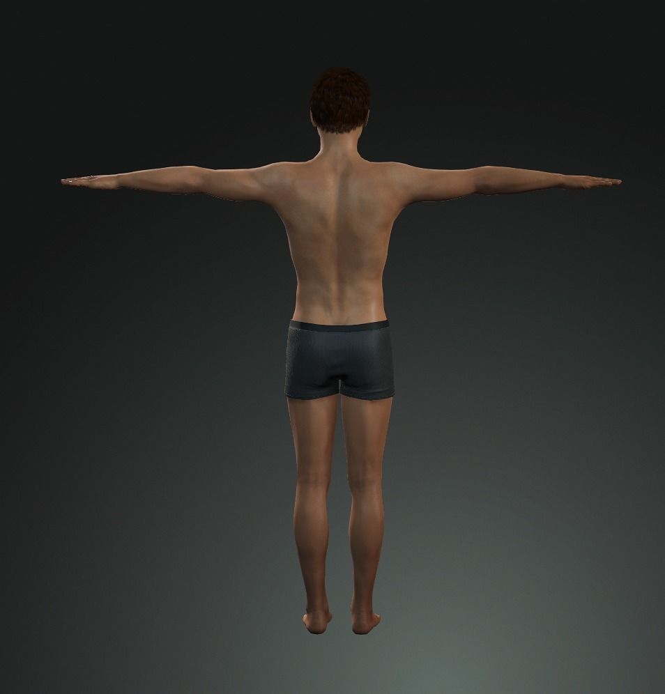 Imran khan 3d Low-poly 3D model_5