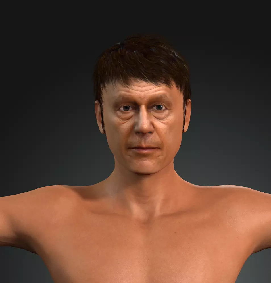 Imran khan 3d Low-poly 3D model_0