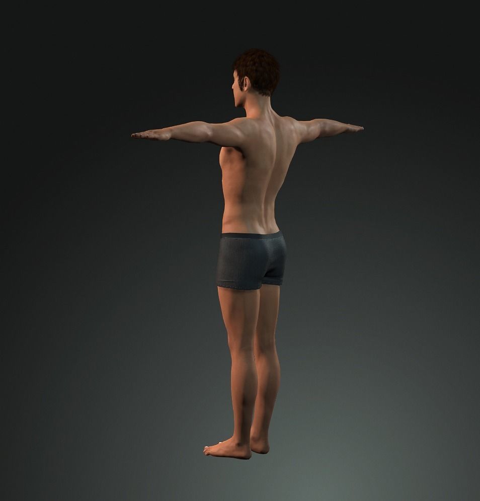 Imran khan 3d Low-poly 3D model_4