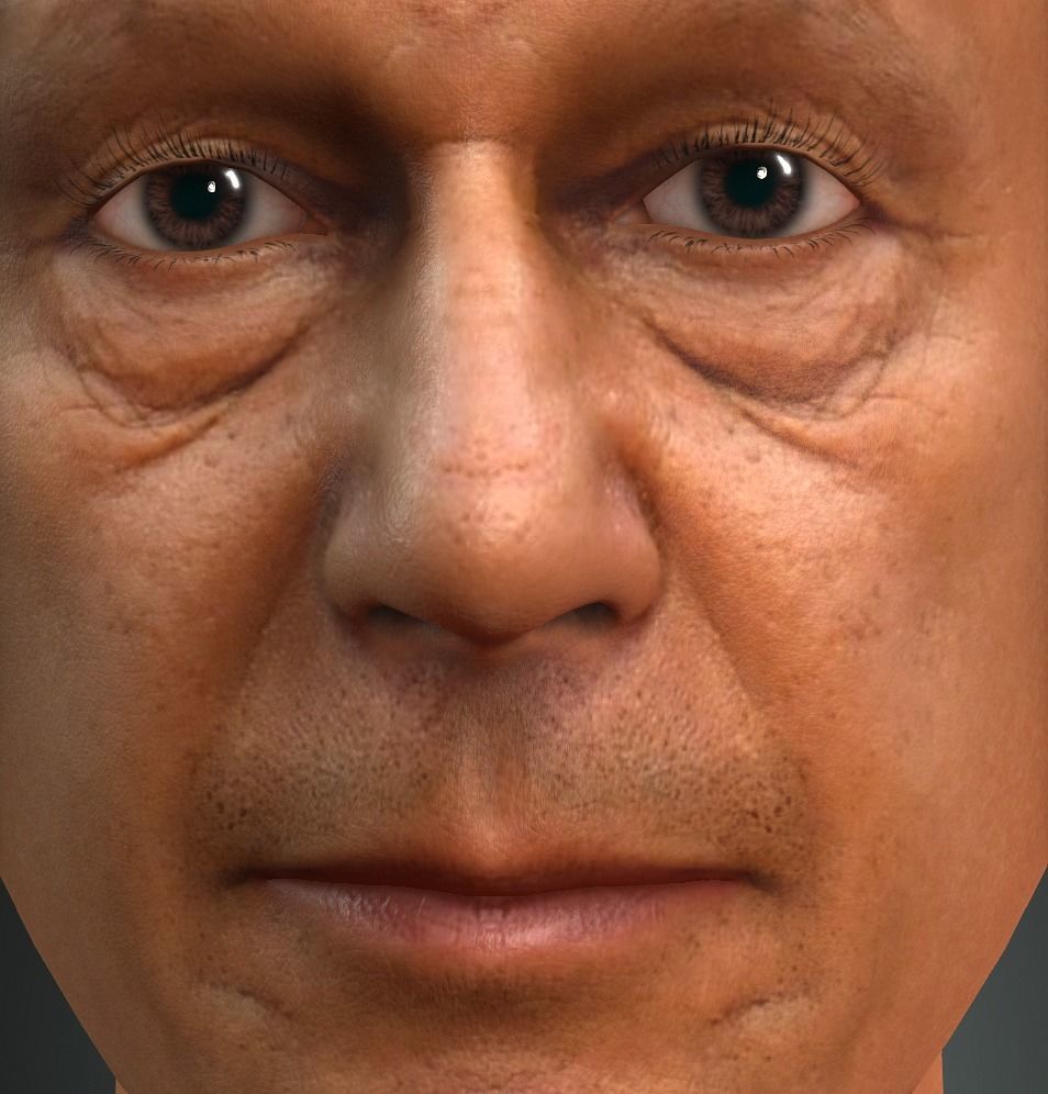 Imran khan 3d Low-poly 3D model_9