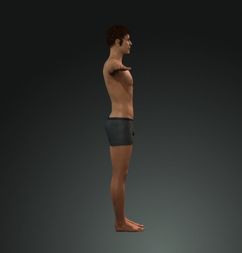 Imran khan 3d Low-poly 3D model_6