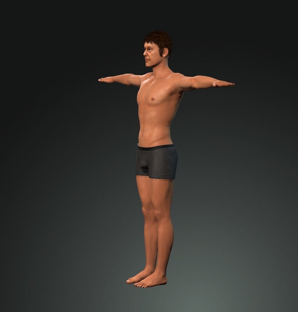 Imran khan 3d Low-poly 3D model_3